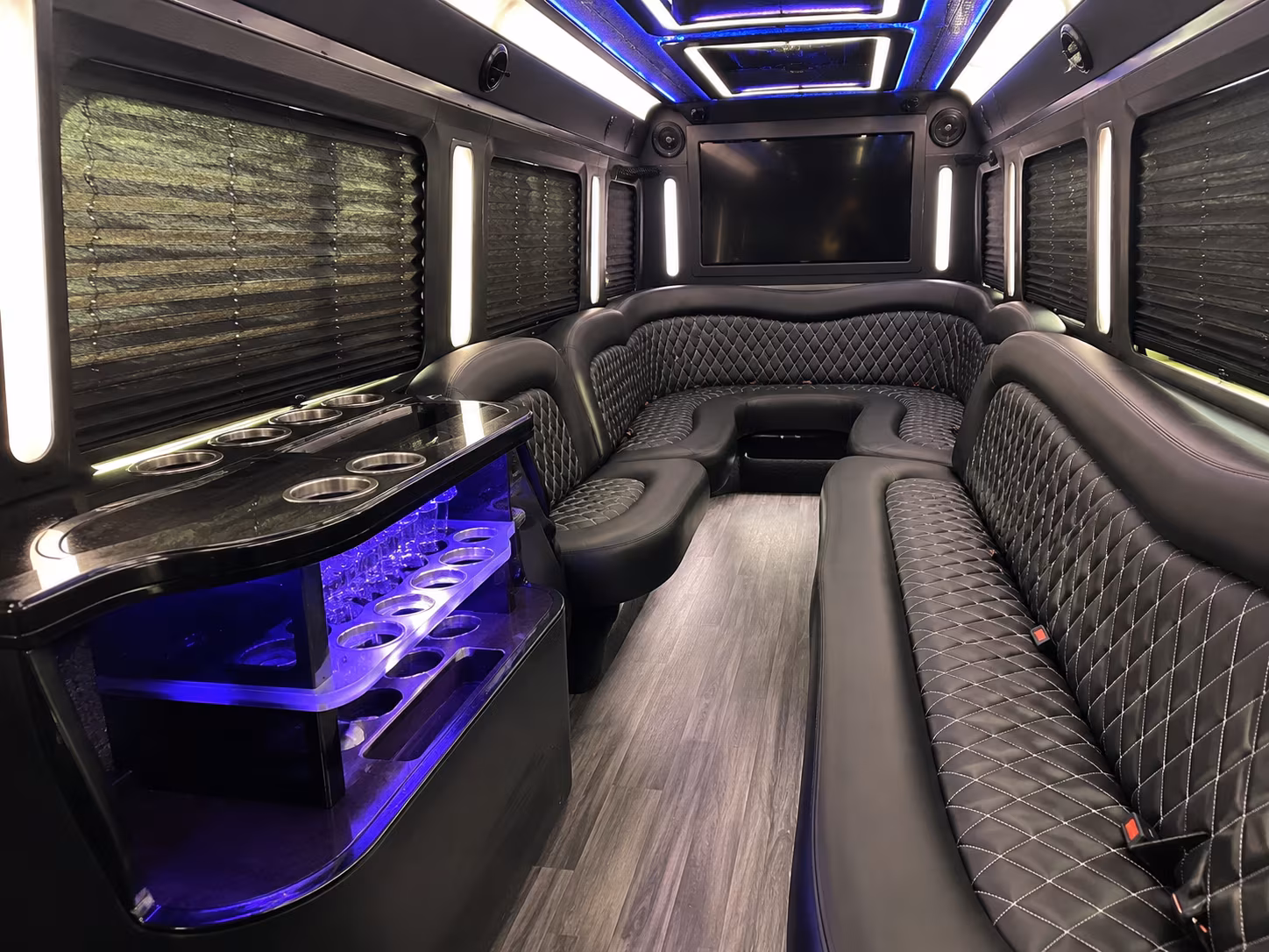 Billings billings prom party bus rental party bus exterior