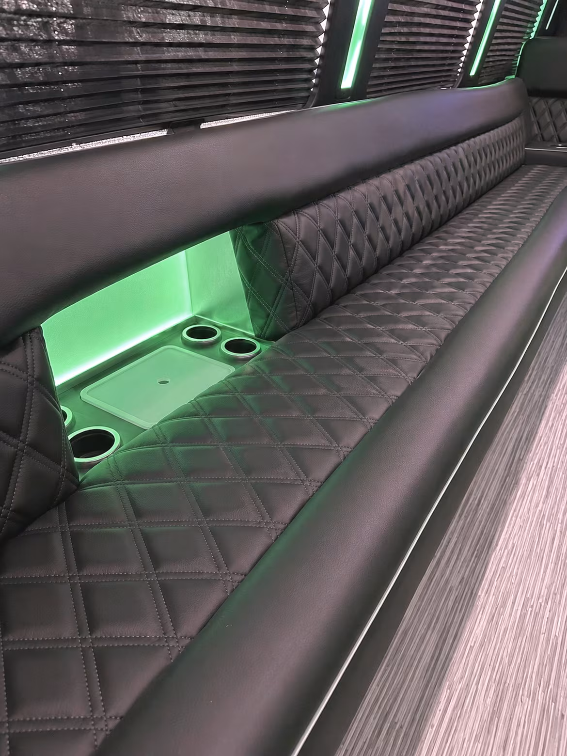 Billings billings wedding party bus rental party bus interior