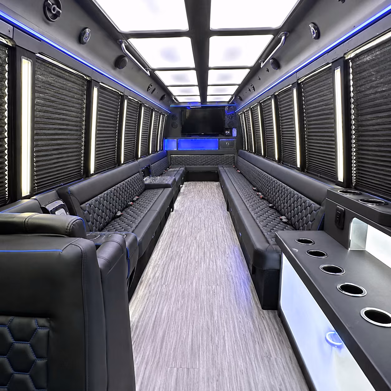 Billings billings winery tour pub crawl party bus rental party bus interior
