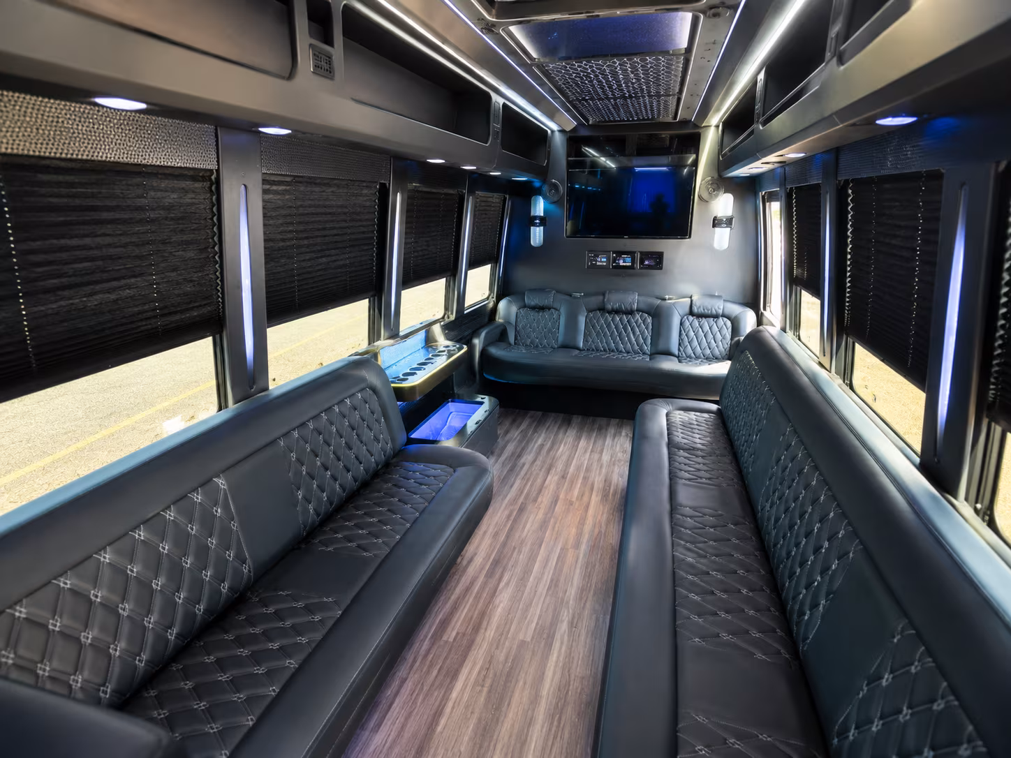 Billings Sporting Event Transportation onboard seating