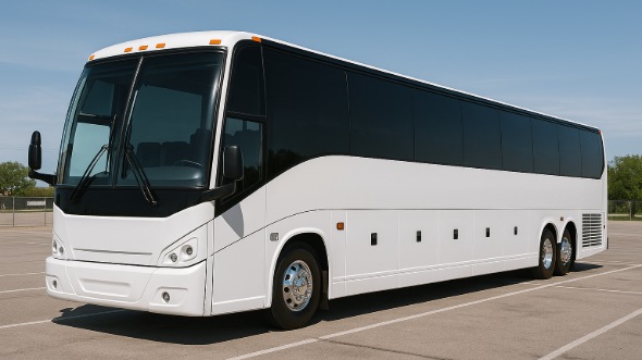 Exterior of Charter Bus Company Thornton's 40 Passenger Party Bus in Thornton